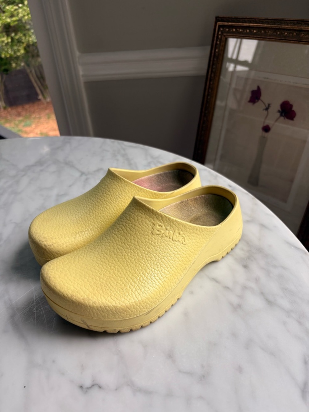 Butter Yellow Super Birki’s Slip-On Clogs